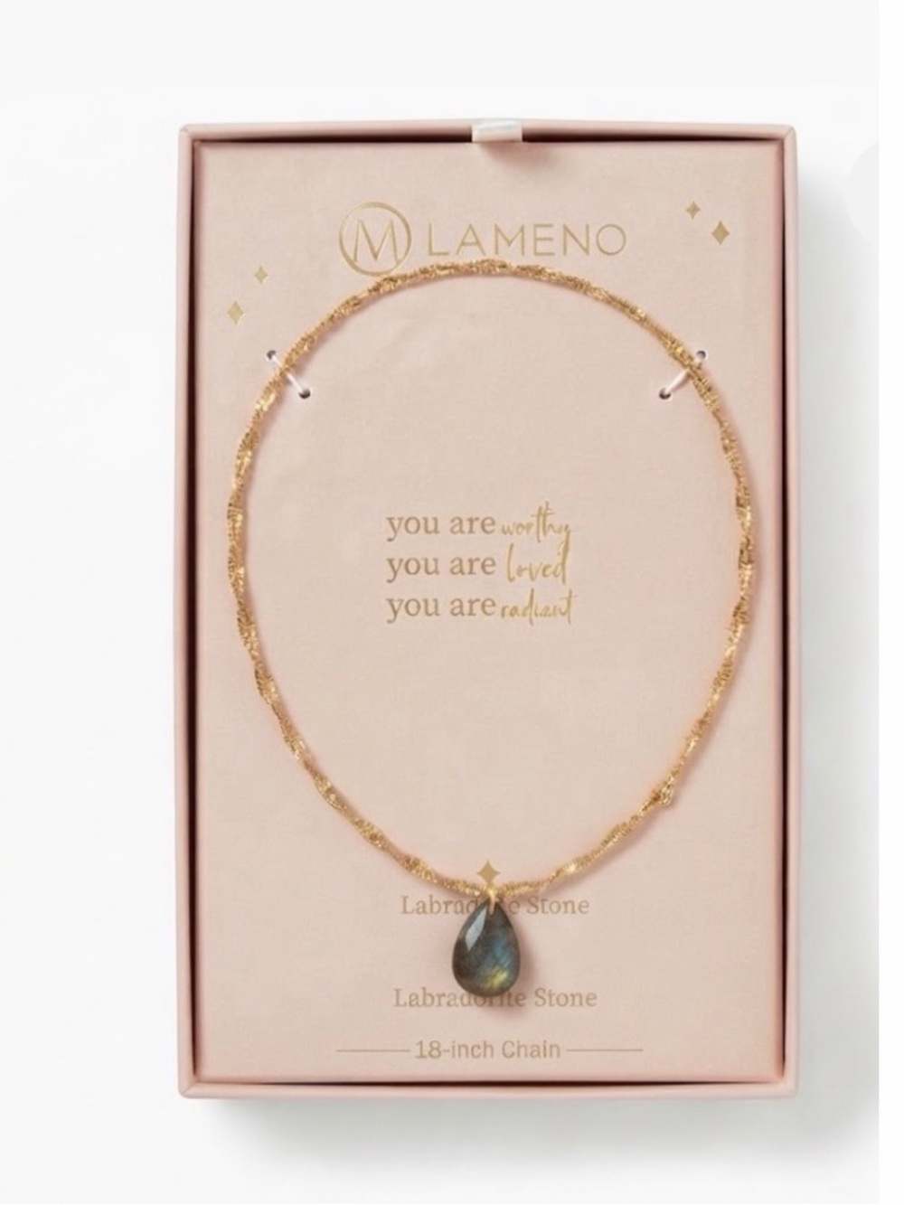 NWT ⚜️🤎⚜️ La Meno Glass Pearl & Tiger's Eye Beaded Necklace